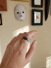 Load image into Gallery viewer, Rustic Modern Sterling Silver Ring