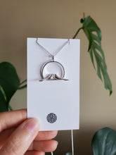 Load image into Gallery viewer, Sterling Silver Two Birds Necklace