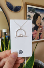 Load image into Gallery viewer, Sterling Silver Two Birds Necklace