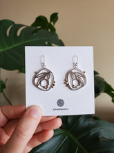 Load image into Gallery viewer, Sterling Silver Pomegranate Earrings