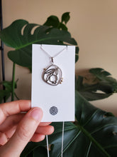 Load image into Gallery viewer, Sterling Silver Pomegranate Pendant Necklace