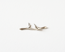 Load image into Gallery viewer, Sterling Silver Bird Stud Earrings