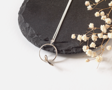 Load image into Gallery viewer, Sterling Silver Bird Pendant Necklace