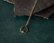 Load image into Gallery viewer, 14k Gold Plated Bird Necklace