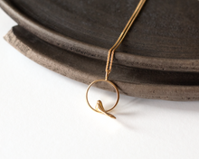 Load image into Gallery viewer, 14k Gold Plated Bird Necklace