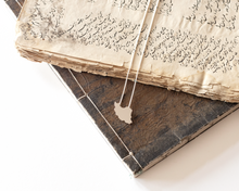 Load image into Gallery viewer, Sterling Silver Iran Map Necklace