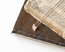 Load image into Gallery viewer, Sterling Silver Iran Map Necklace