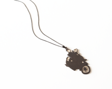 Load image into Gallery viewer, Sterling Silver Oxidized Necklace