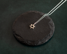 Load image into Gallery viewer, Silver Snowflake Pendant Necklace