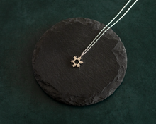 Load image into Gallery viewer, Silver Snowflake Pendant Necklace