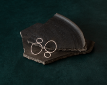 Load image into Gallery viewer, Mismatched Sterling Silver Stud Earrings