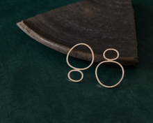 Load image into Gallery viewer, Mismatched Sterling Silver Stud Earrings