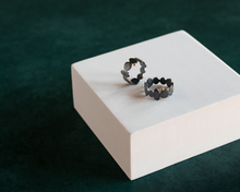 Load image into Gallery viewer, Rustic Modern Sterling Silver Ring