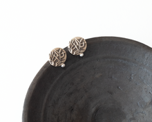 Load image into Gallery viewer, Sterling Silver Botanical Stud Earrings