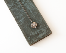 Load image into Gallery viewer, Sterling Silver Botanical Pearl Necklace