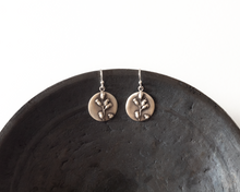 Load image into Gallery viewer, Sterling Silver Floral Earrings