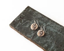 Load image into Gallery viewer, Sterling Silver Floral Earrings