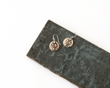 Load image into Gallery viewer, Sterling Silver Floral Earrings
