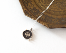 Load image into Gallery viewer, Silver Tree of Life Necklace with Pearls