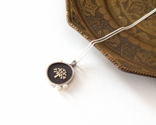 Load image into Gallery viewer, Silver Tree of Life Necklace with Pearls