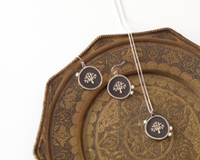 Load image into Gallery viewer, Silver Tree of Life Necklace with Pearls