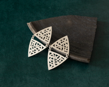 Load image into Gallery viewer, Sterling Silver Statement Earrings