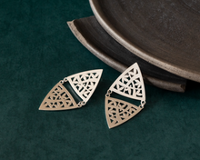 Load image into Gallery viewer, Sterling Silver Statement Earrings