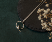 Load image into Gallery viewer, Sterling Silver Bird Necklace