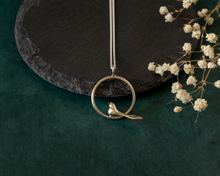 Load image into Gallery viewer, Sterling Silver Bird Necklace