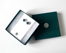 Load image into Gallery viewer, Sterling Silver Hexagon Stud Earrings