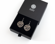 Load image into Gallery viewer, Pomegranate Sterling Silver Earrings
