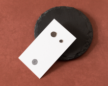 Load image into Gallery viewer, Asymmetrical Textured Stud Earrings