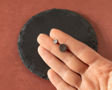 Load image into Gallery viewer, Asymmetrical Textured Stud Earrings