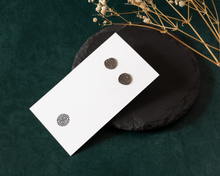 Load image into Gallery viewer, Sterling Silver Textured Stud Earrings