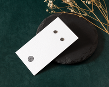 Load image into Gallery viewer, Small Textured Silver Stud Earrings