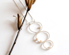 Load image into Gallery viewer, Silver Necklace with Freshwater Pearls