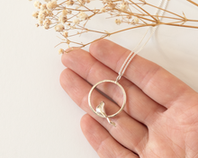 Load image into Gallery viewer, Sterling Silver Bird Necklace