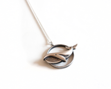 Load image into Gallery viewer, Sterling Silver Whale Necklace