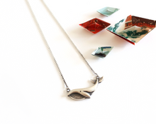 Load image into Gallery viewer, Sterling Silver Whale Necklace