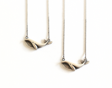 Load image into Gallery viewer, Sterling Silver Whale Necklace