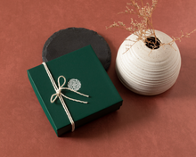 Load image into Gallery viewer, Silver & Resin Pomegranate Pin Brooch