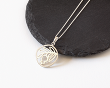 Load image into Gallery viewer, Sterling Silver Pomegranate Necklace