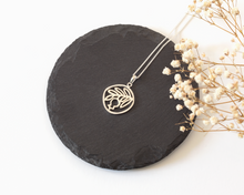 Load image into Gallery viewer, Sterling Silver Pomegranate Necklace