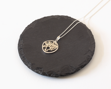 Load image into Gallery viewer, Sterling Silver Pomegranate Necklace