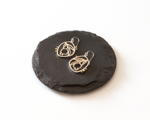 Load image into Gallery viewer, Sterling Silver Pomegranate Earrings