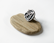 Load image into Gallery viewer, Sterling Silver Pomegranate Branch Ring