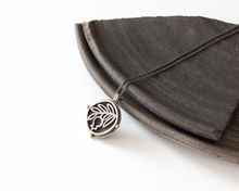 Load image into Gallery viewer, Silver & Brass Pomegranate Necklace