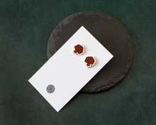 Load image into Gallery viewer, Sterling Silver Pomegranate Stud Earrings