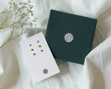 Load image into Gallery viewer, Stainless Steel & Resin Earrings Set