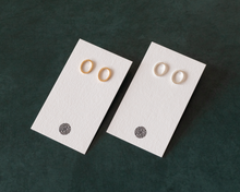 Load image into Gallery viewer, 14K Gold-Plated Silver Earrings